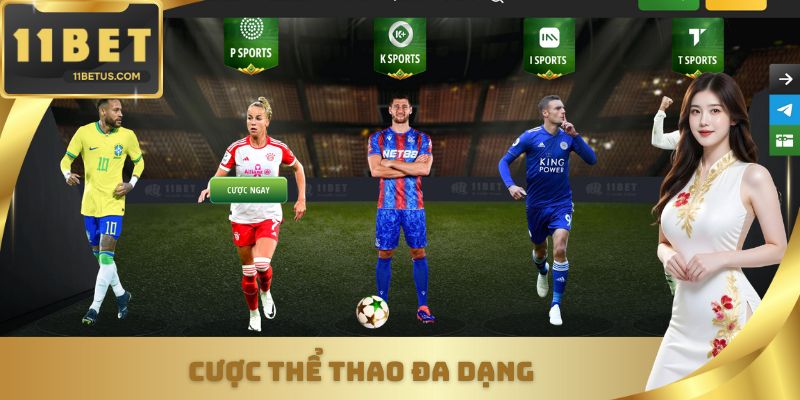 Cược thể thao đa dạng